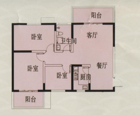 108--119㎡ 3室2廳